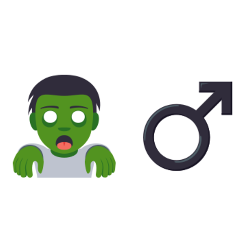 🧟♂ Emoji Domain EmojiOne rendering